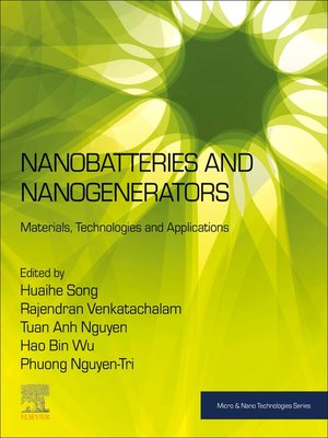 cover image of Nanobatteries and Nanogenerators
